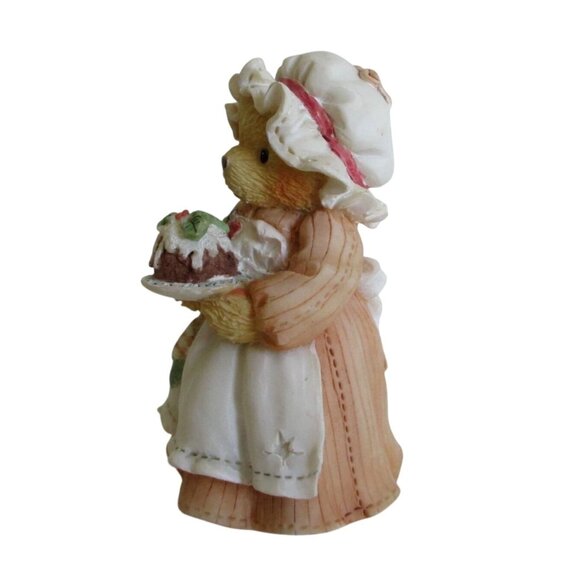 Vintage Cherished Teddies Mrs. Cratchit Figurine Holiday Collectible Decor - Picture 4 of 7